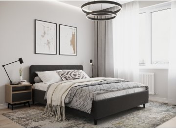 Полутораспальная кровать Moon Family 1253