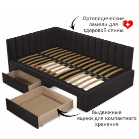 Полутораспальная кровать Венера
