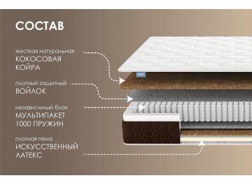 Матрас Мега Лайт хард