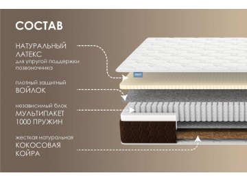 Матрас Мега Софт хард