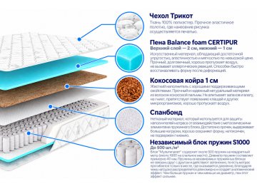 Матрас Оптима 500 микс