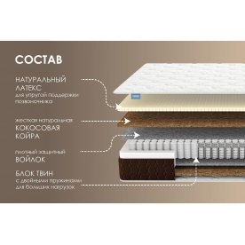 Матрас Твин Медиум хард