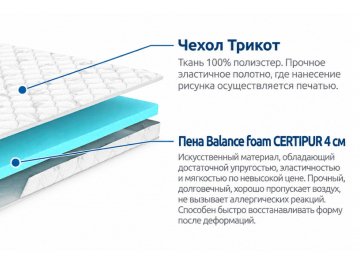Матрас Оптима Лайт P4