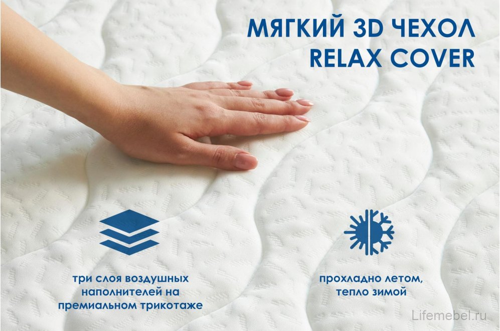 Матрас Relmas Foam 3Zone 180х200