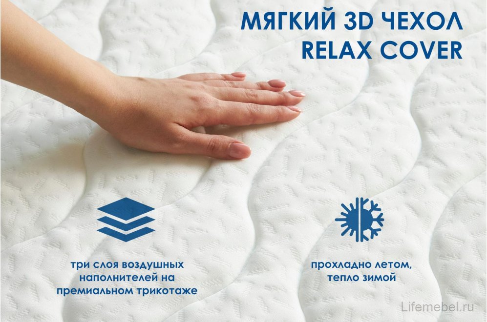 Матрас Relmas Foam S1000 200х200
