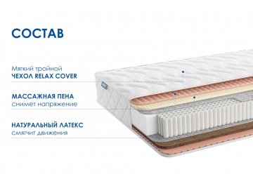 Матрас Relmas Mix 4 S1000
