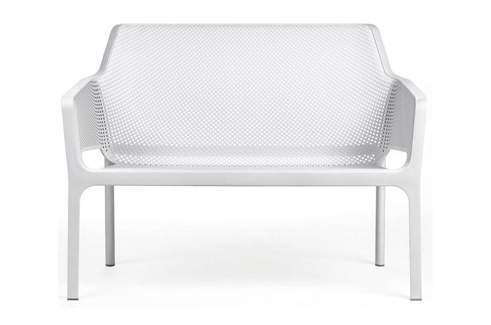 Пластиковый диван Net Bench белый