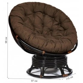 Кресло-качалка Papasan W 23/01 B