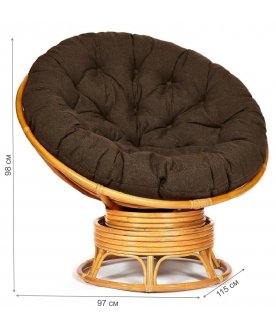 Кресло-качалка Papasan W 23/01 B