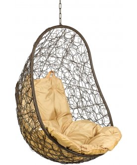 Подвесное кресло Easy Brown 120 см