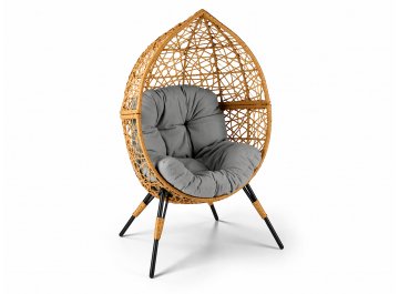 Кресло из ротанга Oskar для дачи