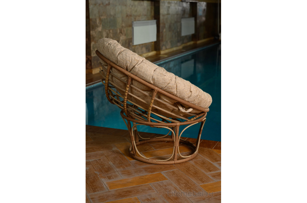 Кресло из ротанга Papasan бамбук