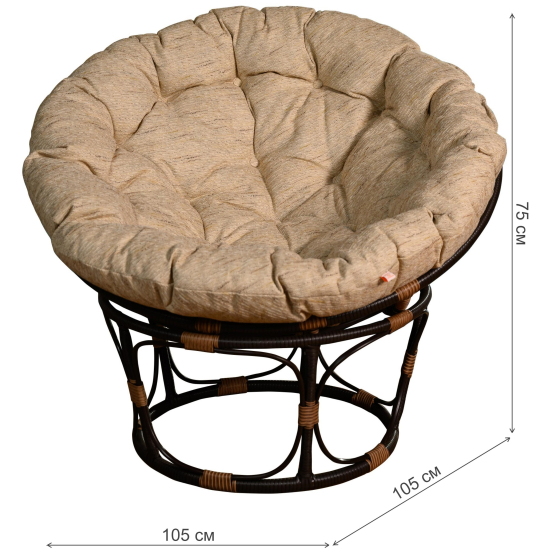 Кресло из ротанга Papasan