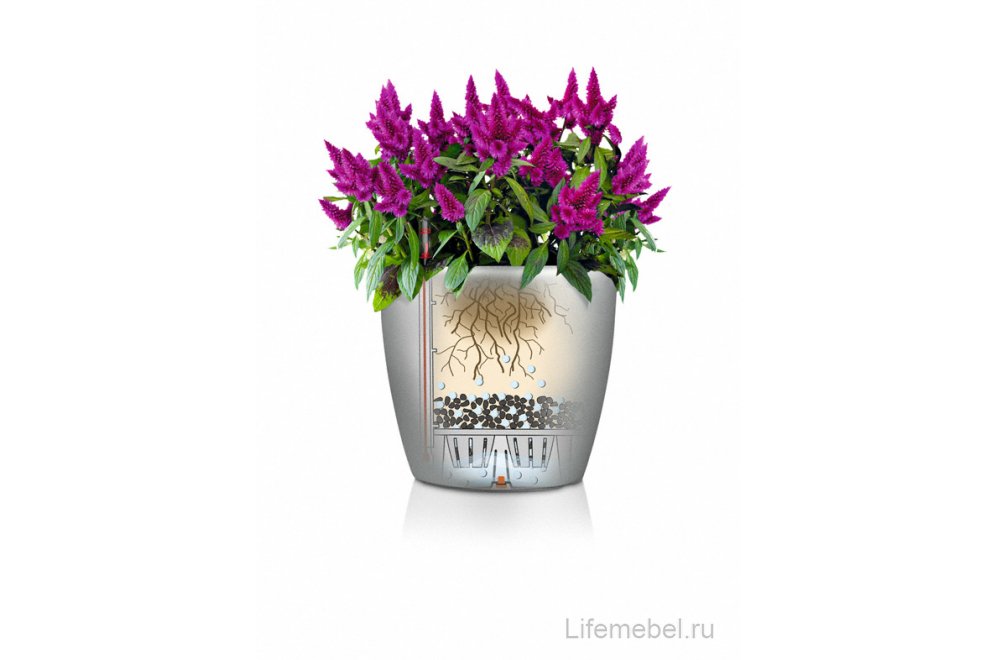 Кашпо Lechuza 13230 CLASSICO Color 43 Белый