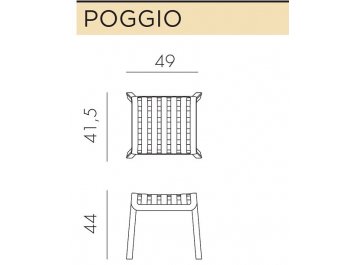 Табурет Poggio