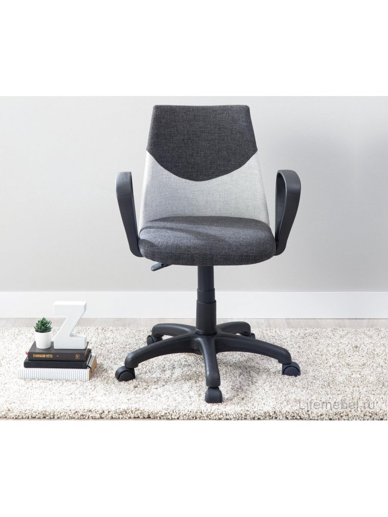 Компьютерное кресло детское Dual grey серое