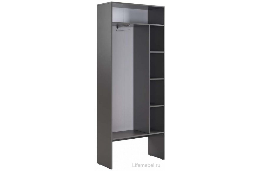 Шкаф Баско L800 графит