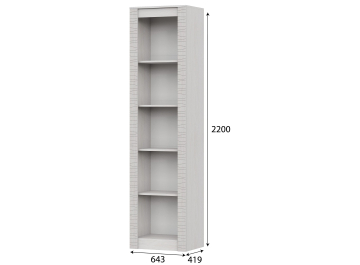 Шкаф Дельта 64х41х220