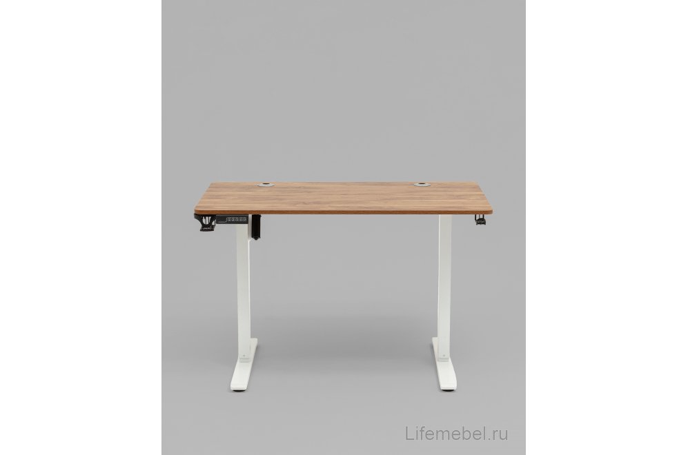 Компьютерный стол Виста 110х60 белый / дерево