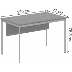 Письменный стол SkyLand IMAGO-S СП-2SD 1200х720х755