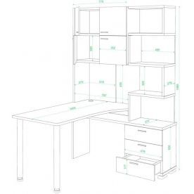 Компьютерный стол Жаспера-500М / 140