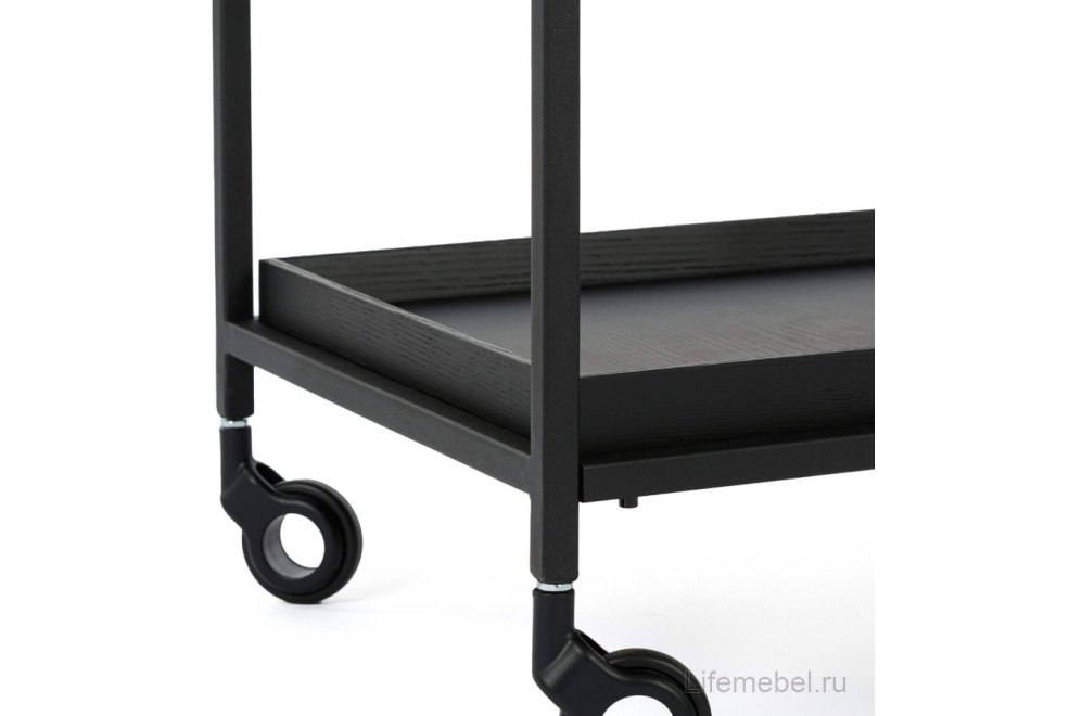 Сервировочный столик Dumbo 41х41 черный