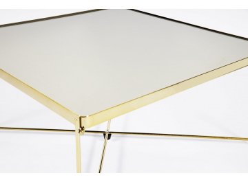 Сервировочный столик Square M Gold (К)