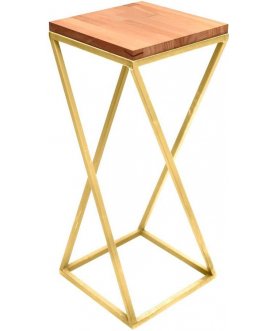 Цветочница Loft 80 золотой