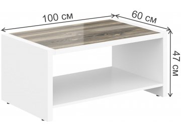 Журнальный столик SkyLand MORRIS MCT 106 1000х600х470