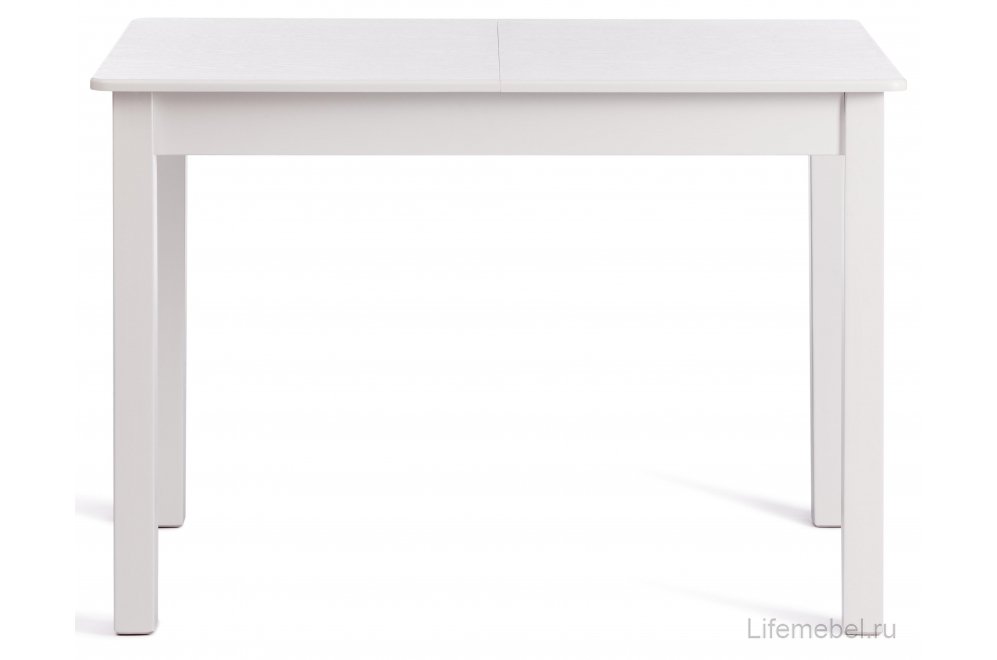 Деревянный стол Moss/Мосс раздвижной white белый