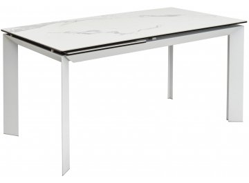 Стеклянный стол Cremona 140 high gloss statuario