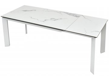 Стеклянный стол Cremona 140 high gloss statuario