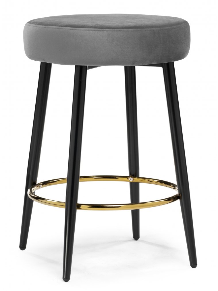 Барный стул Plato dark grey