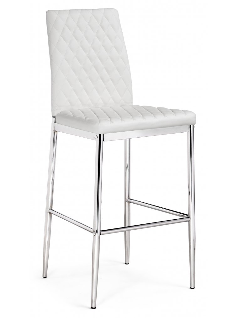 Барный стул Teon white / chrome