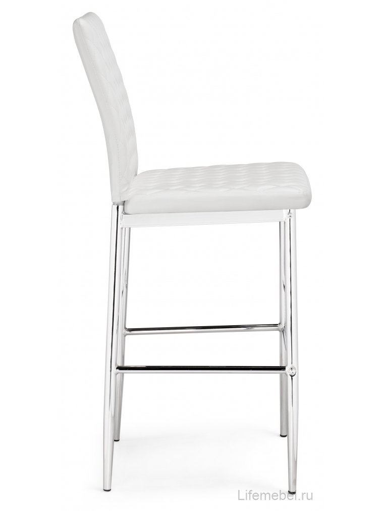 Барный стул Teon white / chrome