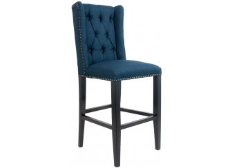 Дизайнерский барный стул Skipton Blue