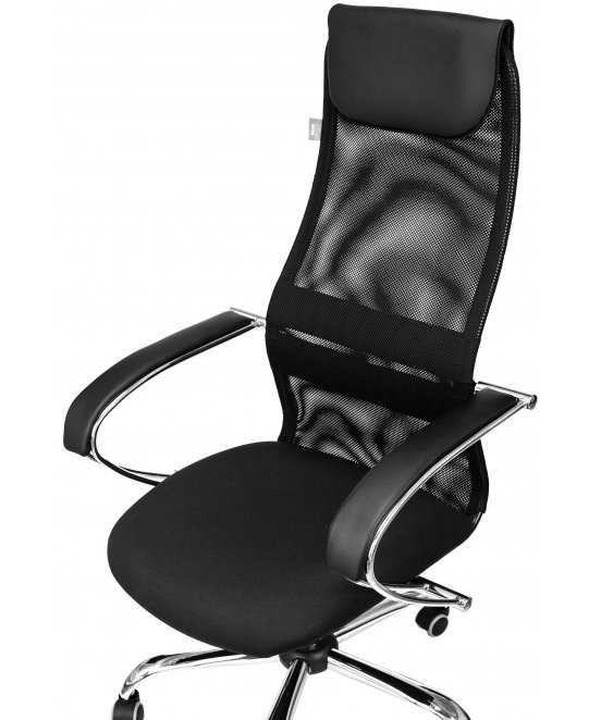 Офисное кресло Бюрократ CH-607SL черный TW-01 neo black / хром