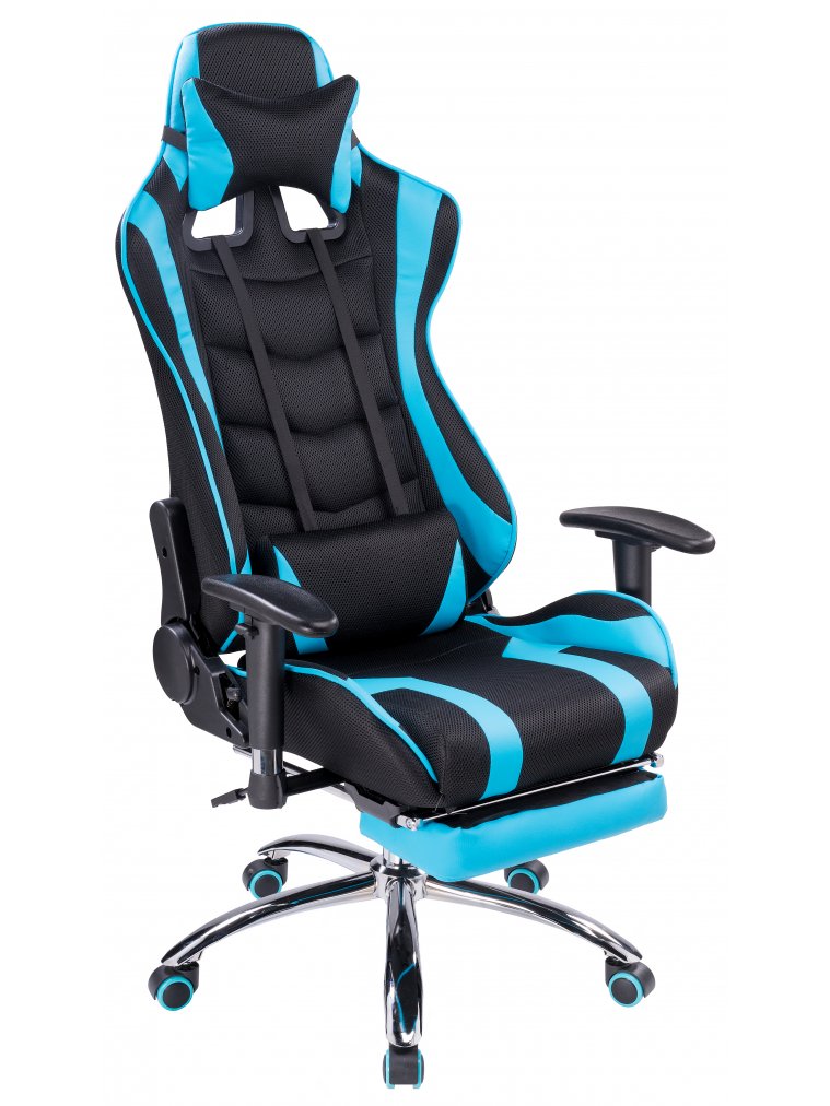 Компьютерное кресло Kano 1 light blue / black