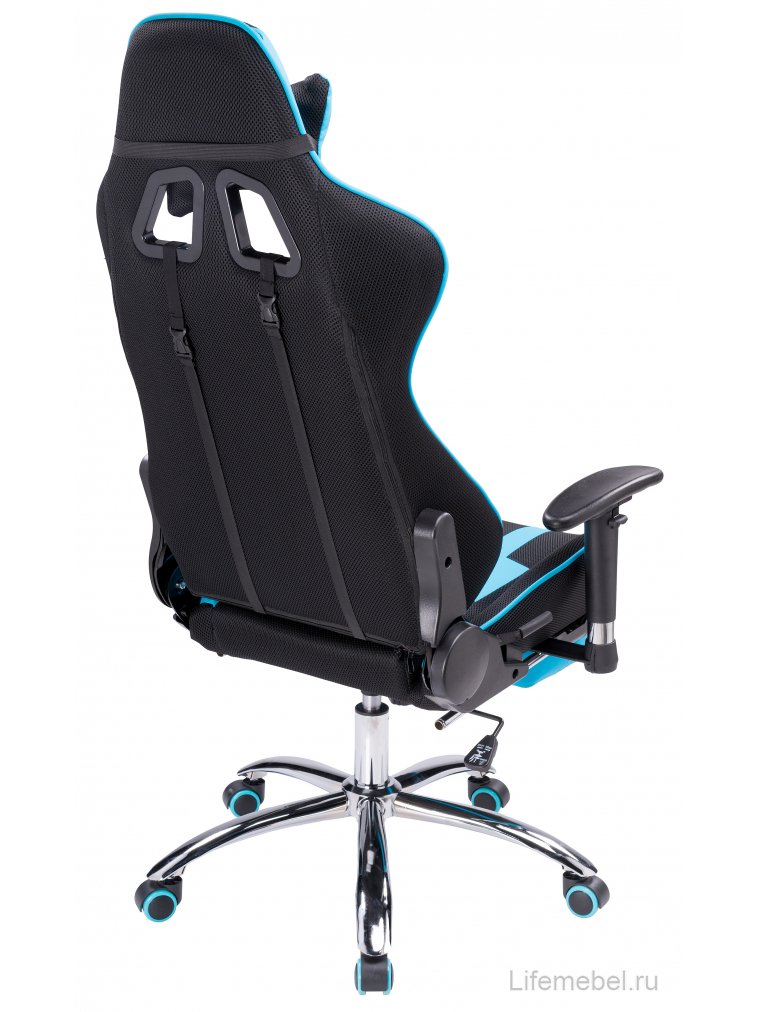 Компьютерное кресло Kano 1 light blue / black