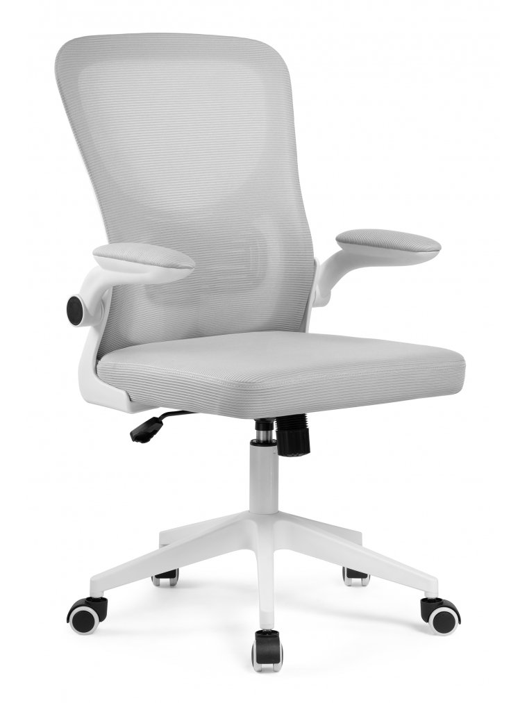Компьютерное кресло Konfi light gray / white