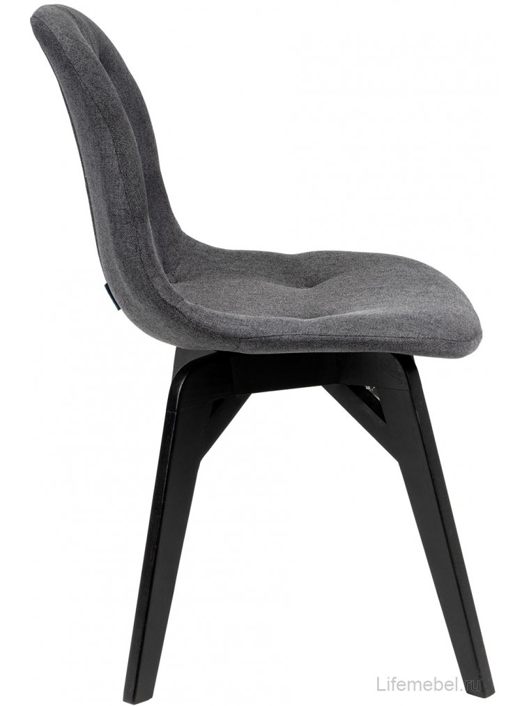Деревянный стул Eames темно-серый / венге