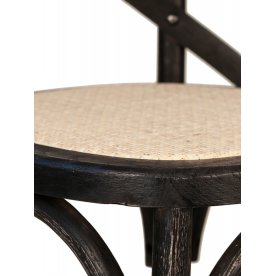 Стул Cross Back Black Brush