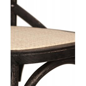 Стул Cross Back Black Brush