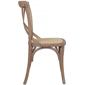 Стул Cross Back Brown
