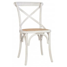 Стул Cross Back White Brush