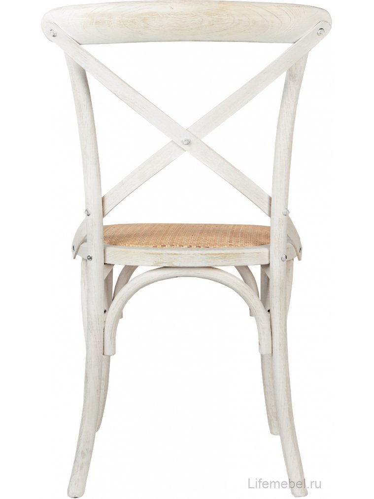 Стул Cross Back White Brush