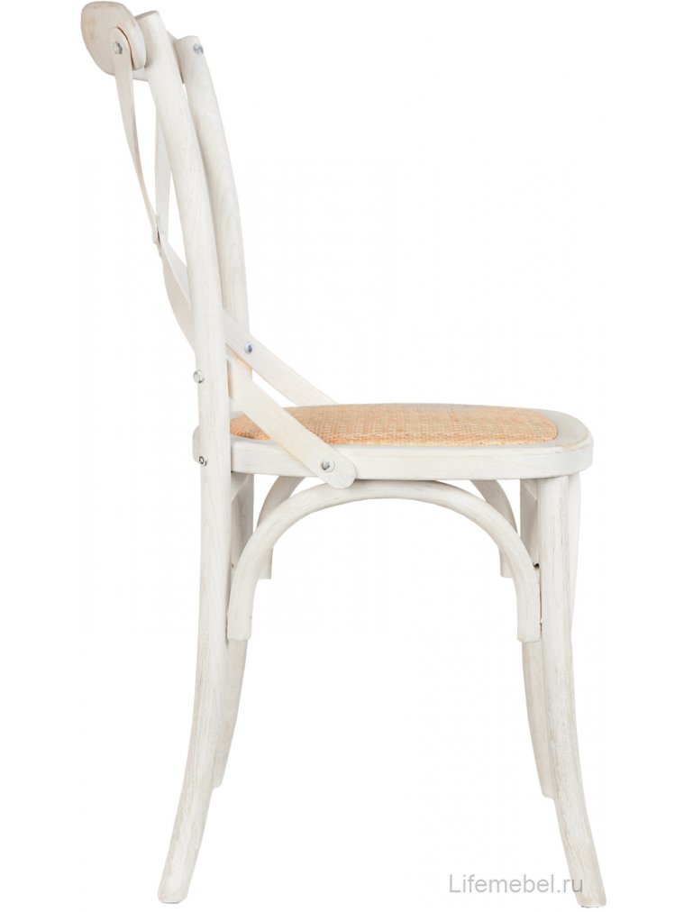 Стул Cross Back White Brush