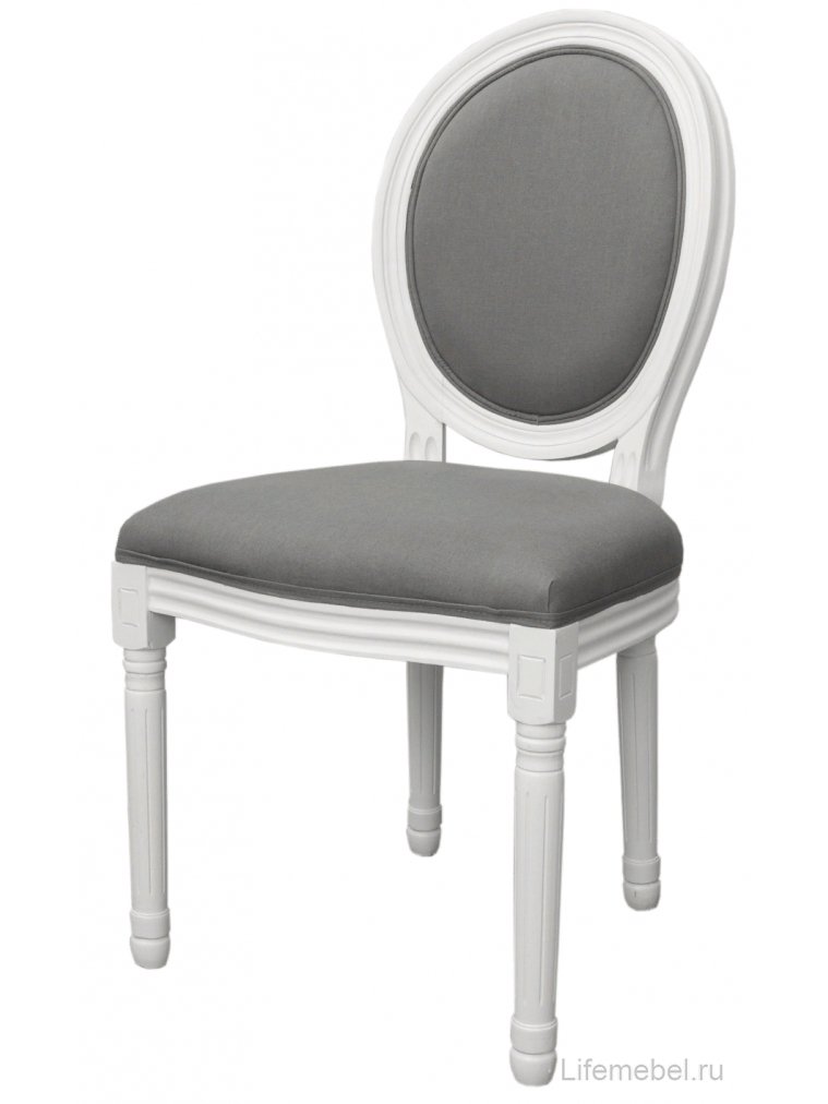 Стул деревянный Volker grey / white