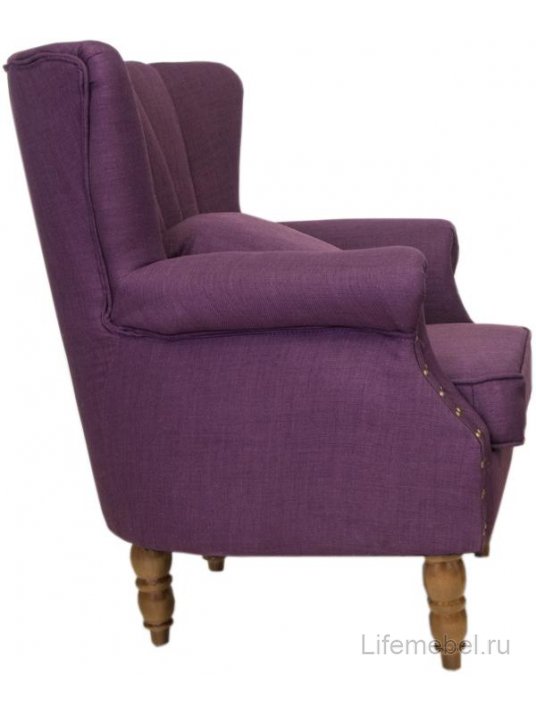 Кресло с пуфом Lab 5KS24036-V violet