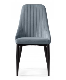 Стул на металлокаркасе Kora gray / black